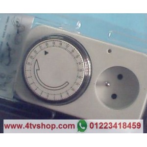 تايمر 24 ساعه 220V و 3500W لتشغيل وايقاف الاجهزة timer بالحجز